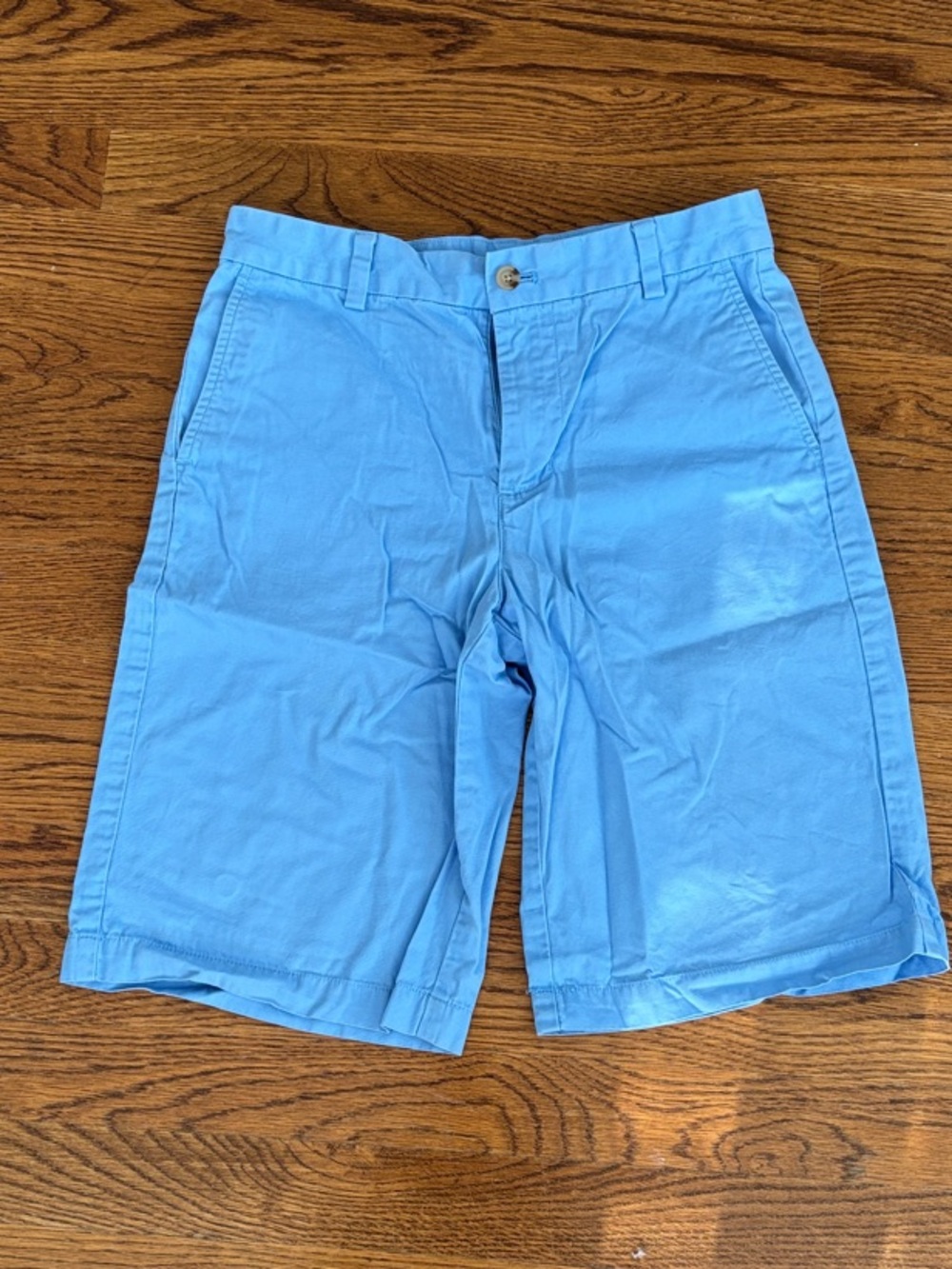 Vineyard Vines Boys Sky Blue Flat Front Shorts